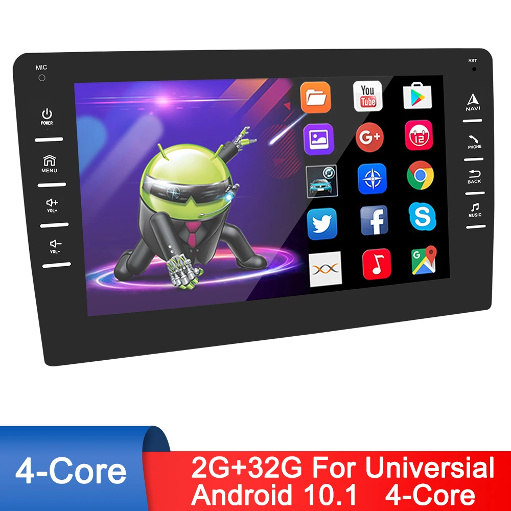

Universal 2Din Multimedia Video Player Android 10.1 Car Radio For Volkswagen Nissan Hyundai Kia toyota CR-V GPS MAP Auto Stereo