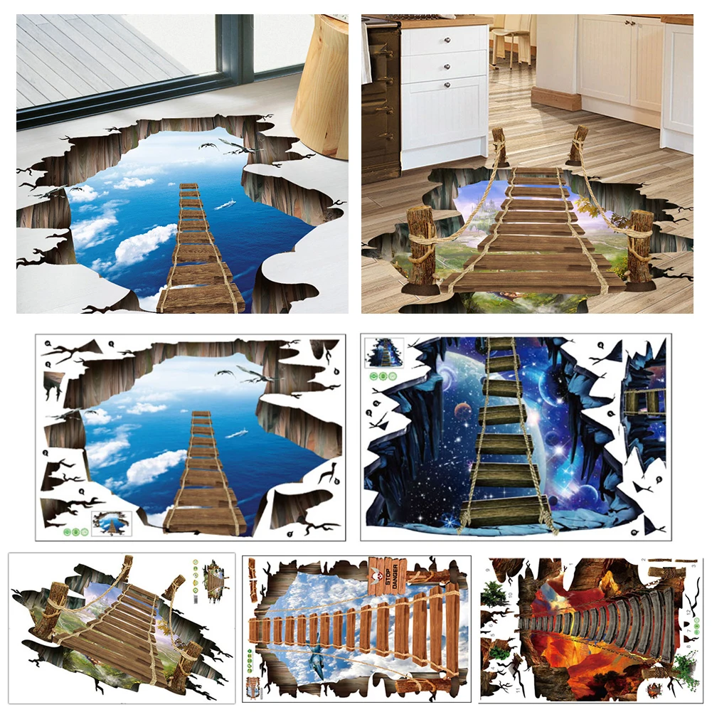 Горячая продажа 3D космическое пространство Наклейка на стену галактика Звездный