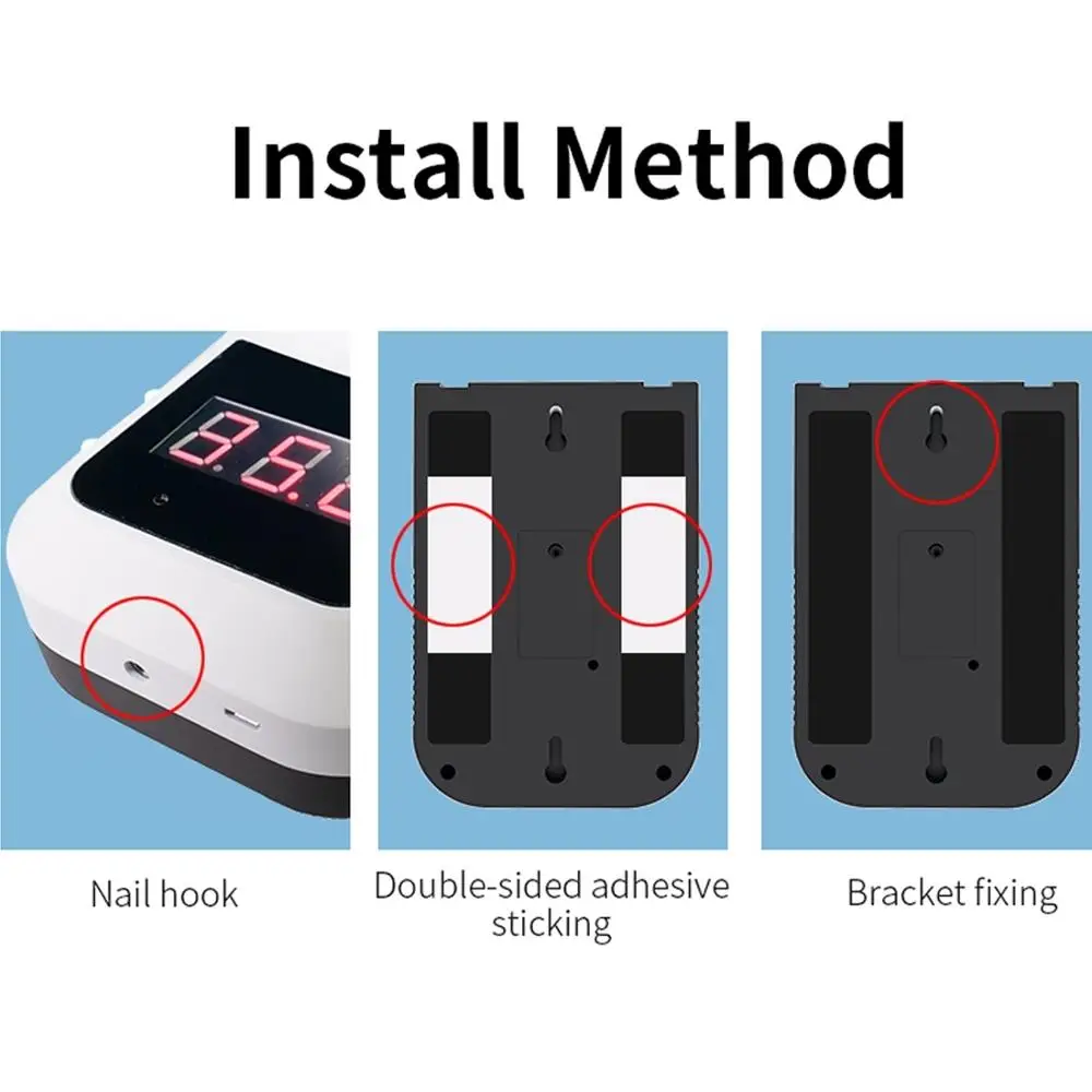 Бесконтактный инфракрасный термометр для лба и тела K3|Аварийные наборы| |