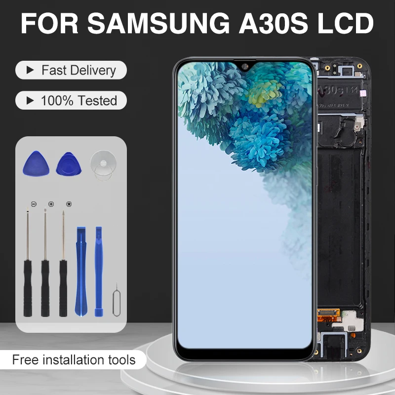 

Catteny A30S дисплей для Samsung Galaxy A307 ЖК сенсорный экран панель стекло дигитайзер A307F сборка с рамкой