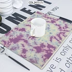 Семена градиентного цвета узор диффузионный Печатный тканевый полотенца Ткань Домашний Декор скатерть подставка 42*32 салфетки