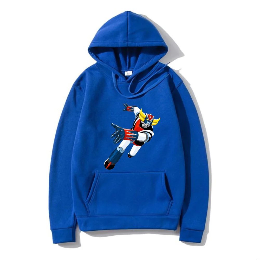 Newest Japanese anime goldorak hoodies pull vetement homme oversize sweat capuche goldorak hoodies anime men women's clothes