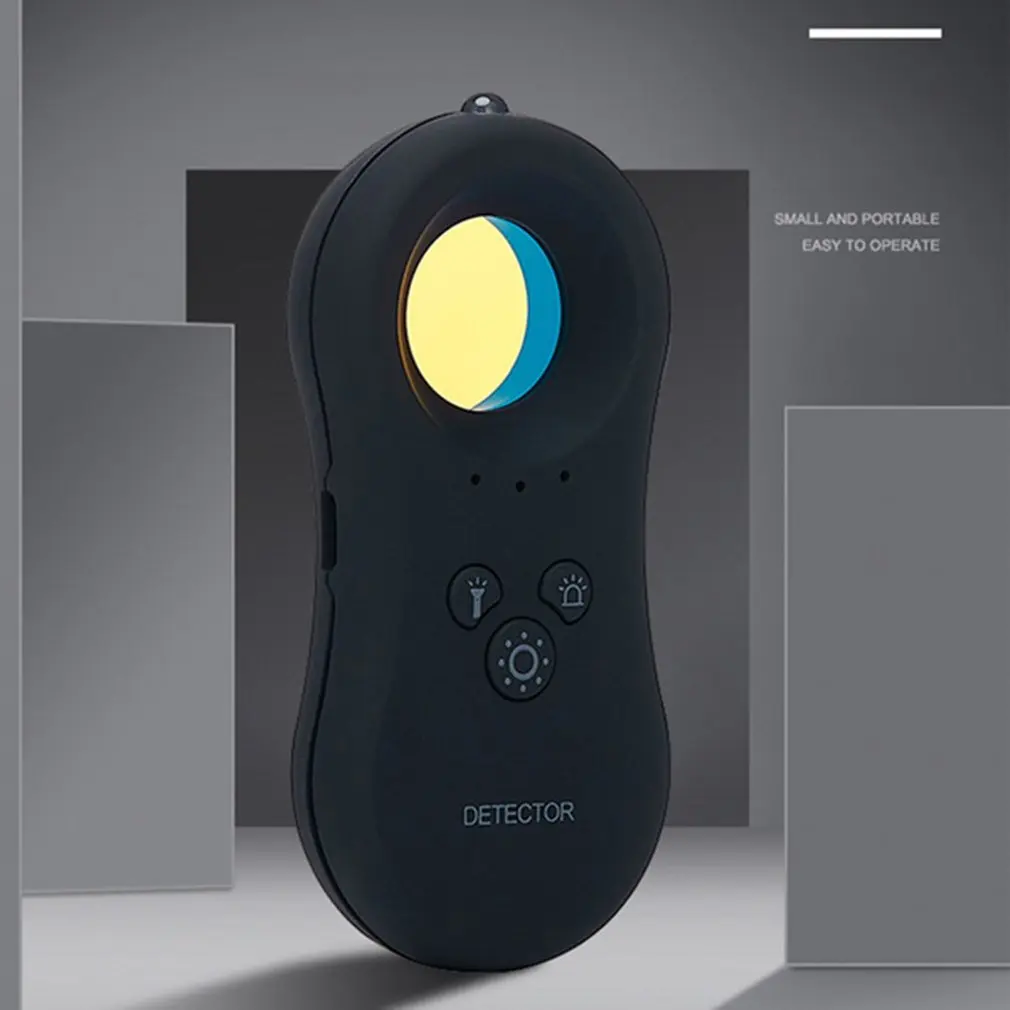 

Anti Candid Camera Detector Multi-function Anti-spy Detector Camera Audio Bug Finder Signal Lens RF Tracker Detect