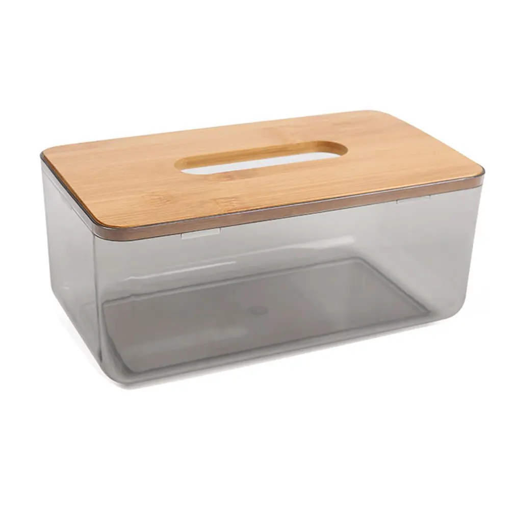 Бамбуковая древесина тканевый Ящик Журнальный столик для гостиной простой ящик