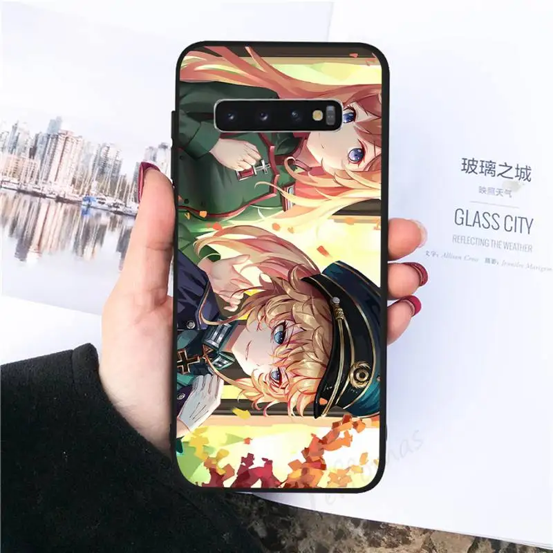 

Japan Anime youjo senk Phone Case For Samsung S6 S7 edge S8 S9 S10 e plus A10 A50 A70 note8 J7 2017