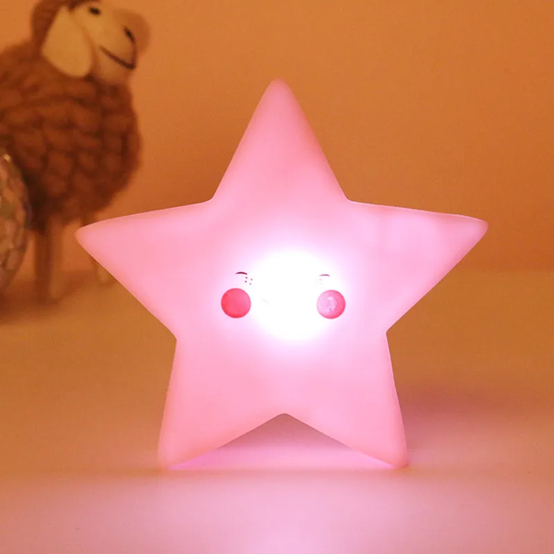 Светодиодная Ночная лампа для детской комнаты украшение кровати светодиодная
