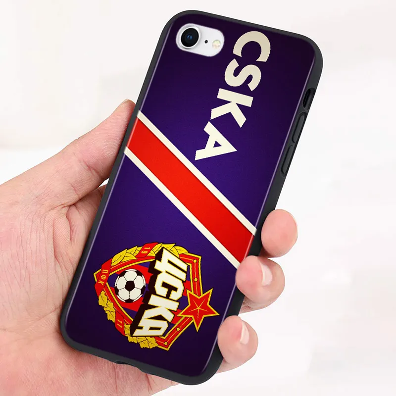 silicone cover hot russia pfc cska for apple iphone 13 12 mini 11 pro xs max xr x 8 7 plus 6s 6 5s se phone case coque free global shipping