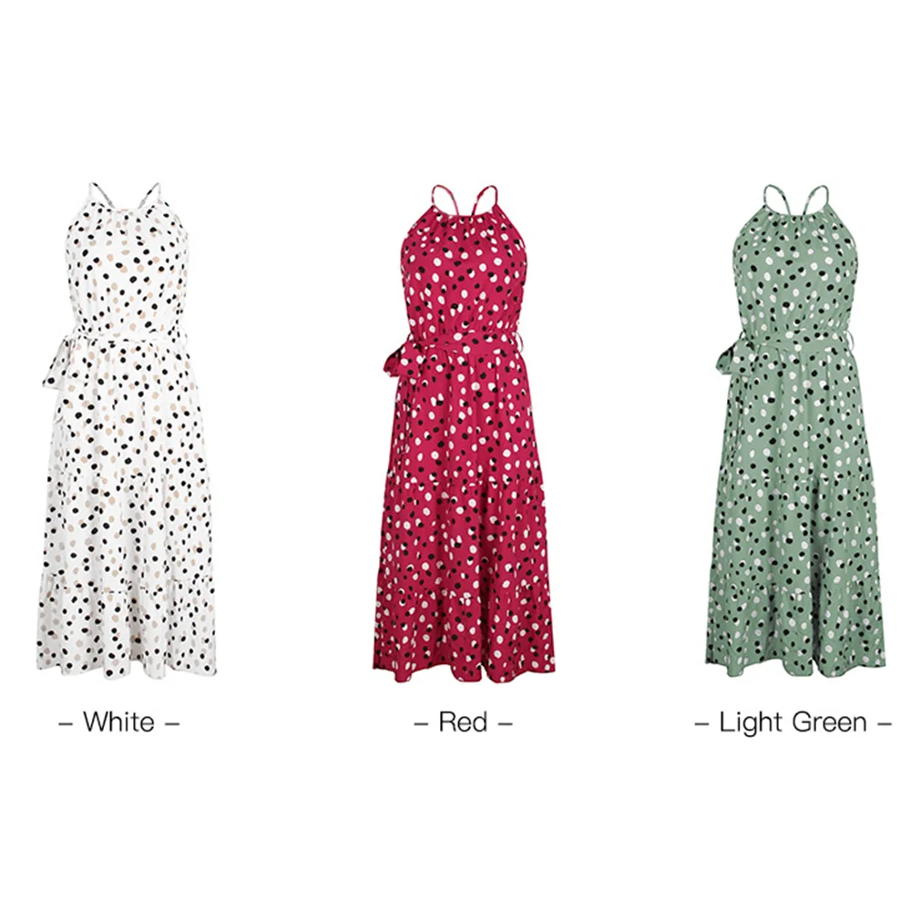 

Dot print Dress For Women 2021 Spring And Summer New Products Leisure-Time Daily Vacation Fashion