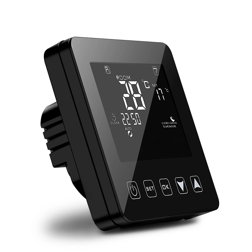 

Tuya Smart ZigBee Thermostat Temperature Controller Hub Required Water/Electric floor Heating Water Support Alexa Google Home