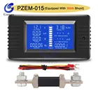 Тестер автомобильного аккумулятора PZEM15, 0-200 в, 0-а, измеритель остаточного электричества с внутреннимвнешним сопротивлением, с шунтом