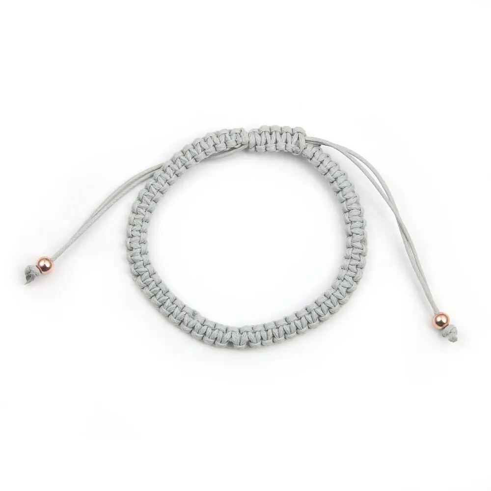 Женский Регулируемый браслет ручной работы Простой темно синего цвета 3 метра