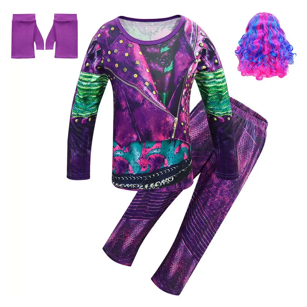 Костюм для косплея Эви 3 Детская Униформа девочек карнавальный костюм на