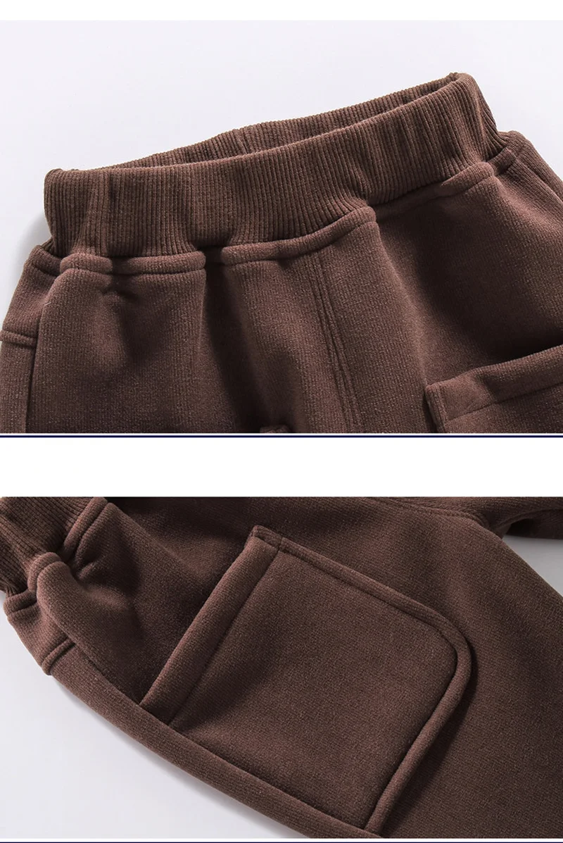 Новинка детские джинсы для мальчиков брюки маленьких зимняя одежда плотные