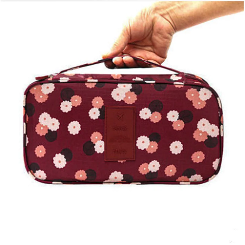 Женская дорожная сумка для хранения нижнего белья бюстгальтер носок органайзер