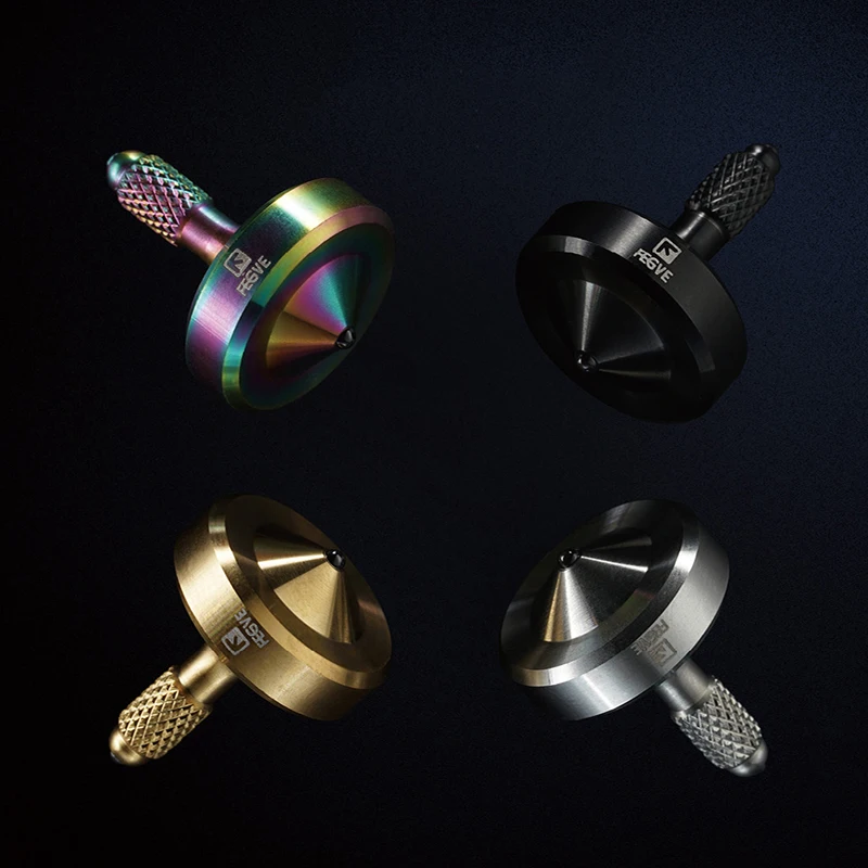 

Fingertip Top Centering Small Top Hand Push Hand Pinch Stainless Steel Top Decompression Adult Toy EDC