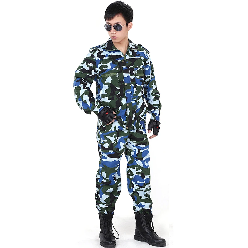 Мужской военный Камуфляжный тренировочный Тактический Костюм Cs форма для