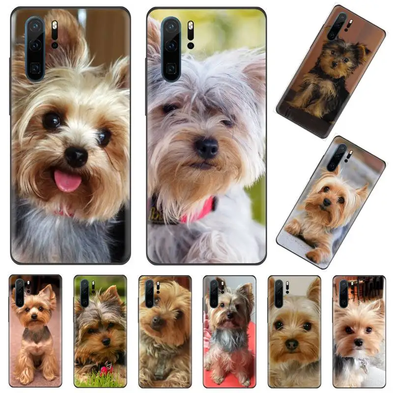 Мини чехол для телефона с изображением йоркширского терьера собаки Huawei P9 P10 P20 P30
