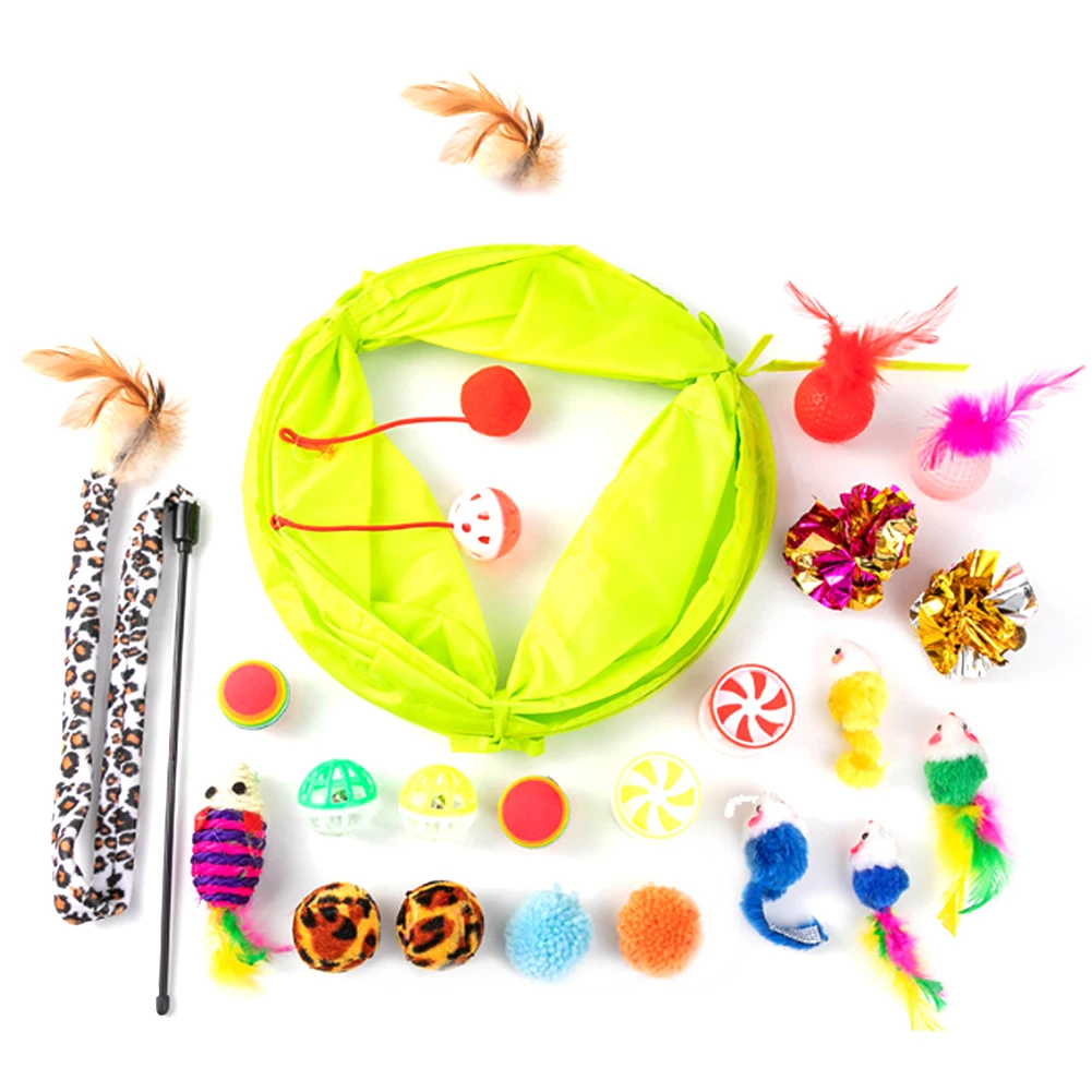 

Pets Cat Toys Mouse Shape Balls Shapes Kitten Love New Pet Toy 21 Set Cat Channel Funny Cat Stick Mouse Supplies Value Bundle