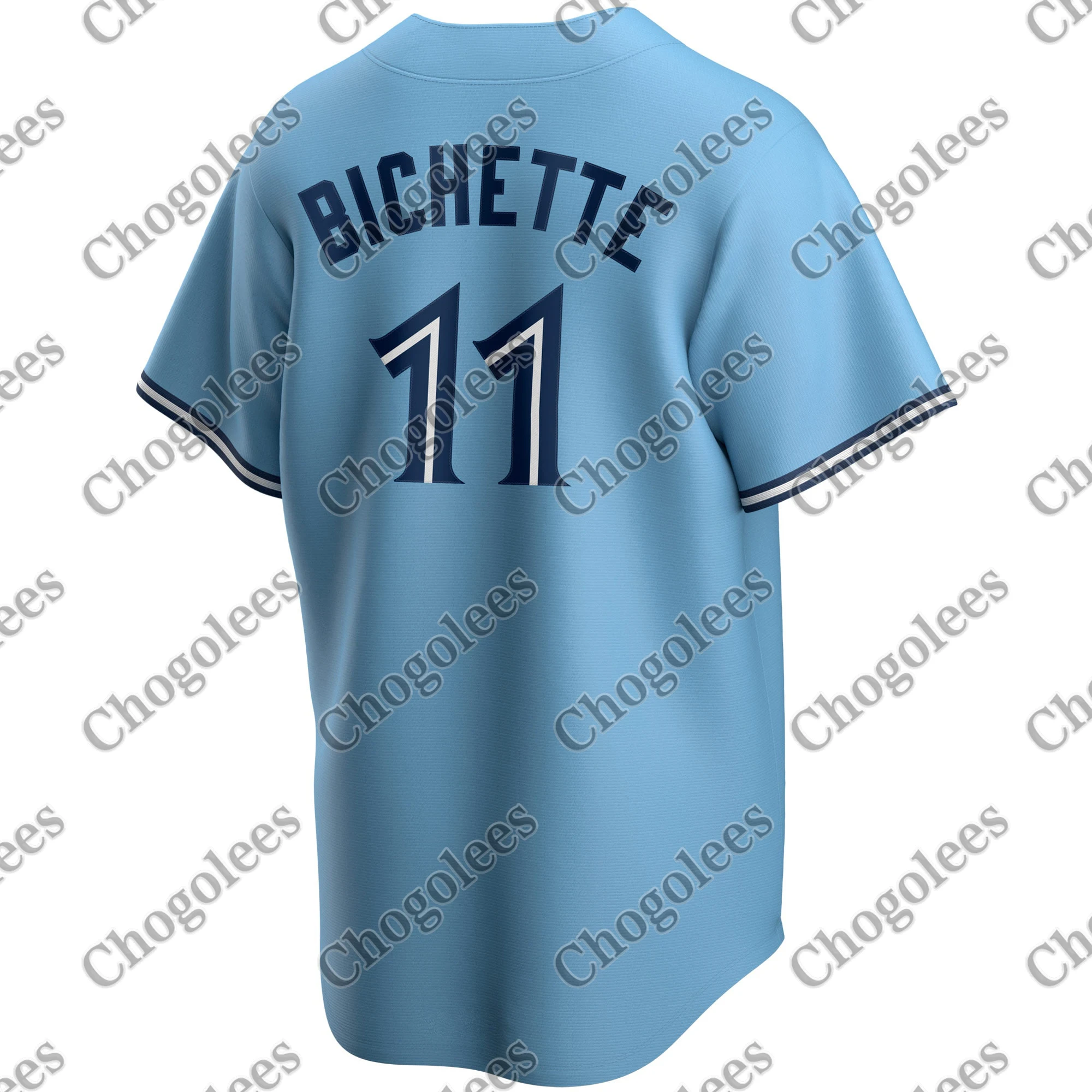 

Baseball Jersey Bo Bichette Toronto Blue Alternate 2020 Player Jersey - Powder Blue