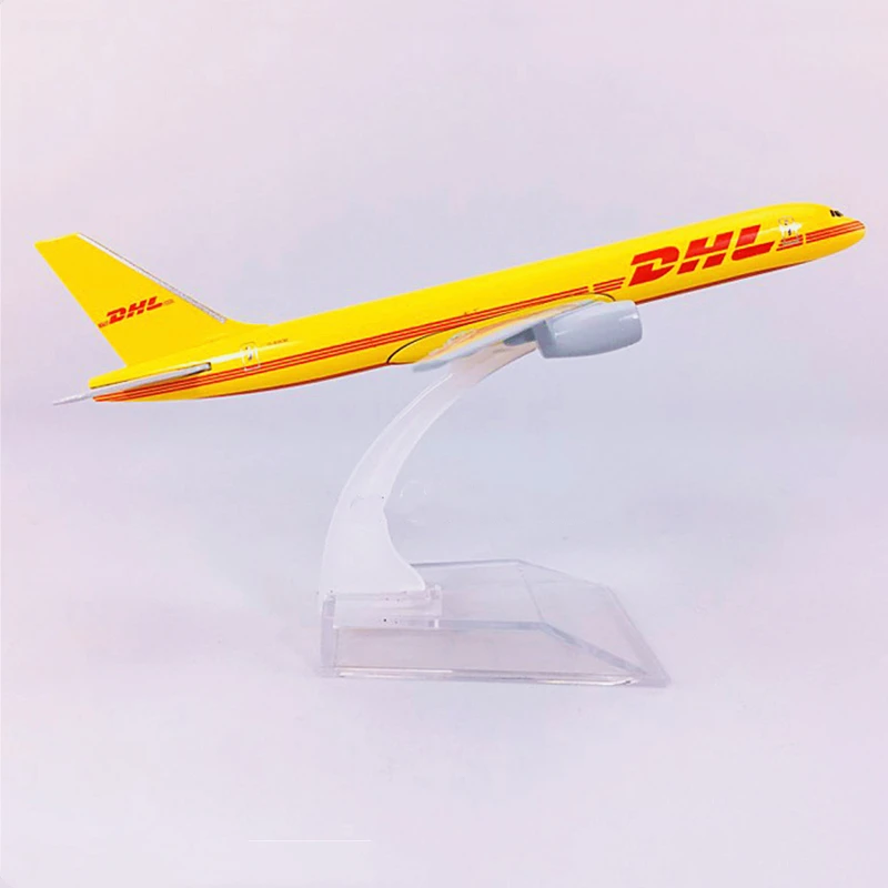16 см 1:400 самолетов Boeing B757 модель DHL Экспресс доставка авиалиний цинковый сплав