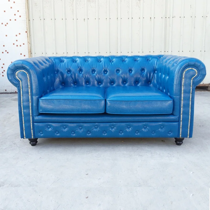 U-BEST mid century project furniture modern reception chesterfield leisure sofa loveseat 2 seat couch | Мебель