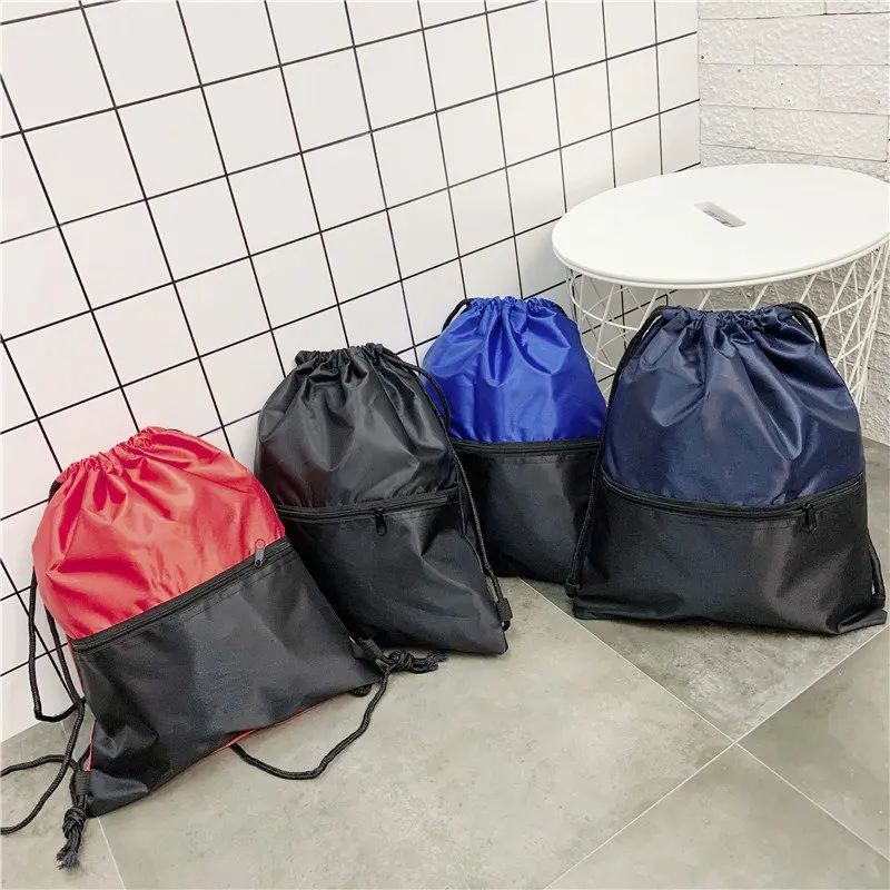 

Bags for Women Multifunctional Drawstring Pocket Nylon Sport Bag Portable Backpack for Ladies Fashion Packs Drawstring Pouch
