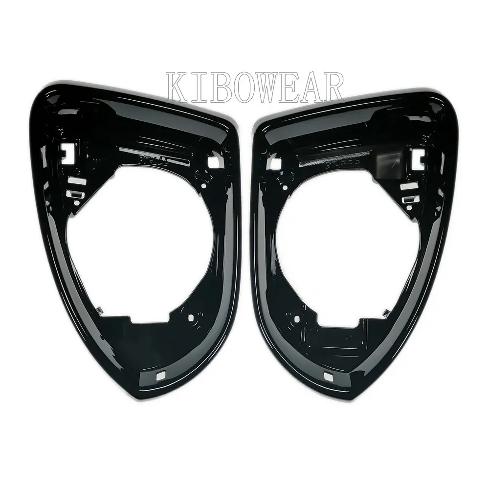 Глянцевая черная рамка корпуса зеркала для VW Golf 7 MK7 5 GTI Passat CC B7 B8 Arteon Jetta MK6 Scirocco GTD R