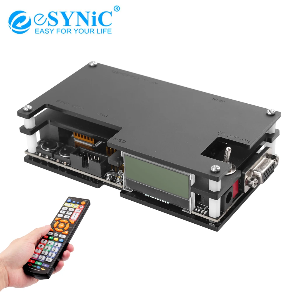 

eSYNiC OSSC Open Source Scan Converter v1.6 With SCART Component and VGA to HDMI for Zero lag RGB Retro Gaming Game Console PS2