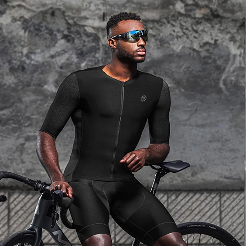 

New Spring And Autumn Kapvoe Outdoor Sportswear Suit Men's Bicycle Motorcycle Mountain Bike Riding Equipment With Gel Leggings