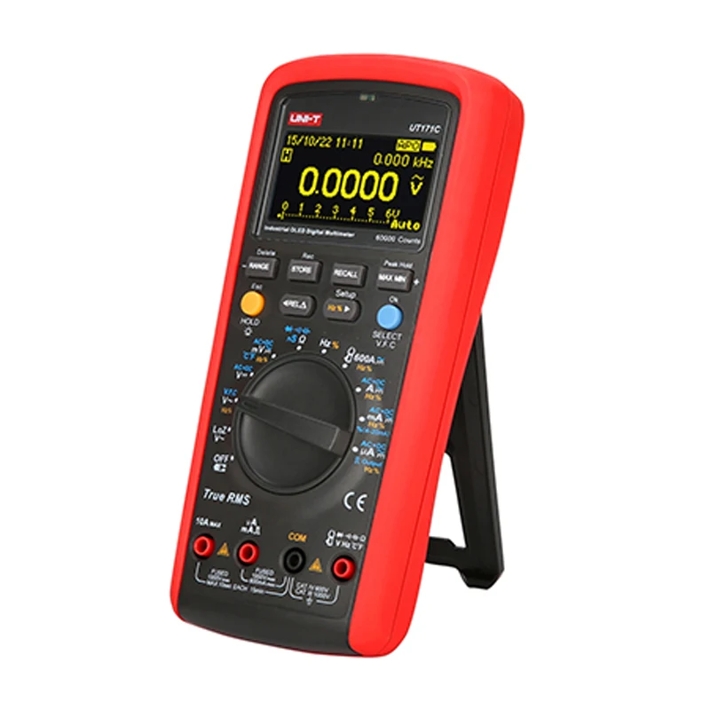 UNI-T UT171C промышленный RMS цифровой мультиметр/OLED дисплей/LoZ низкое сопротивление