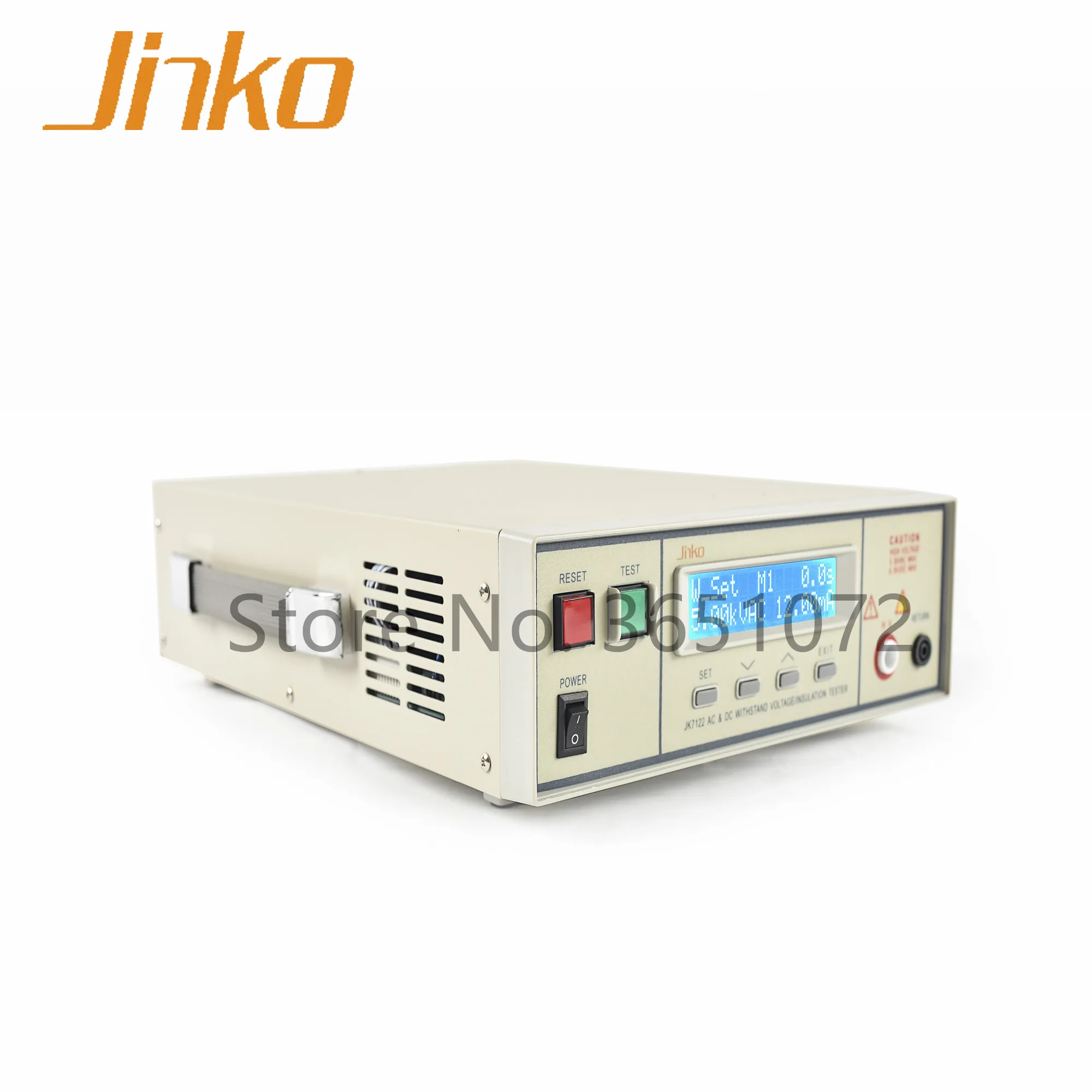 JK7122 AC DC Выдерживает напряжение/Программируемый тестер сопротивления изоляции