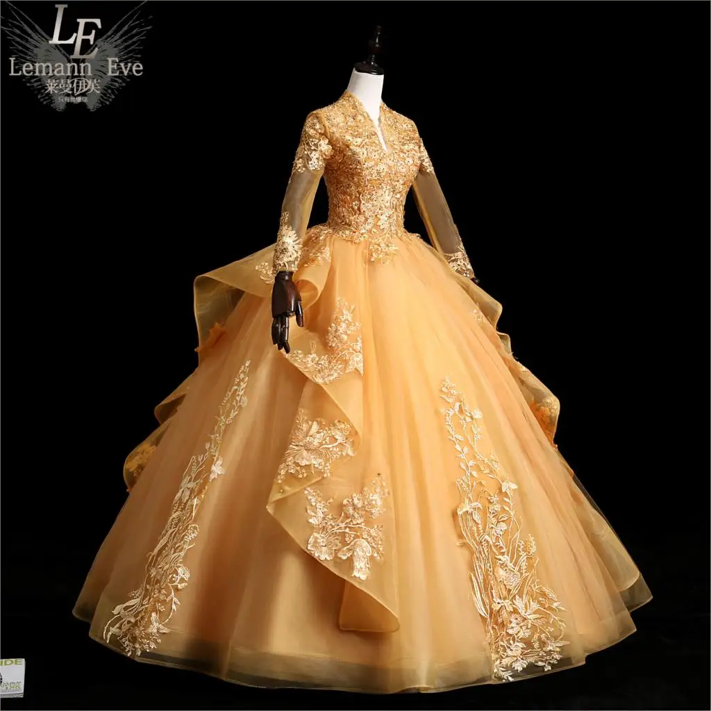 Роскошное бальное платье с кристаллами платья для Quinceanera милое длинное милой