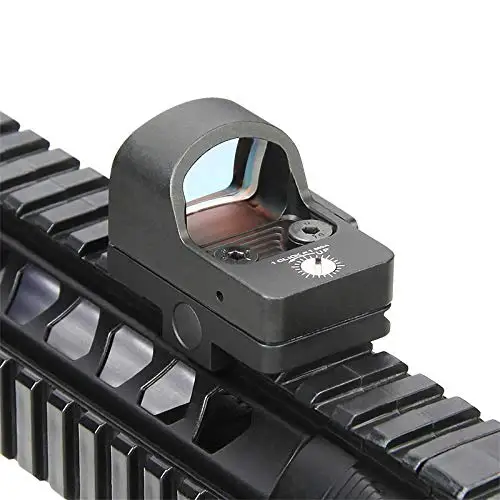 Canis Latrans Тактический Reddot Мини Red Dot прицел Красная точка увеличение 1X черный для