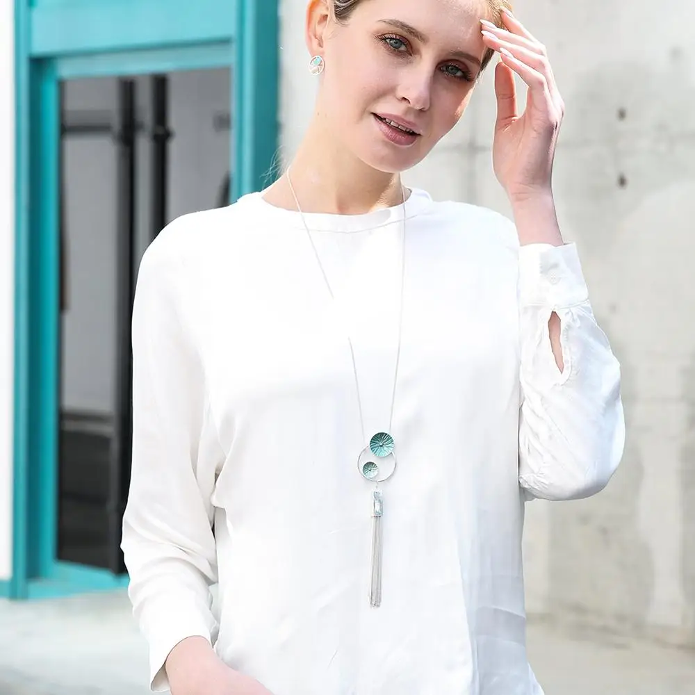 Женские свадебные серьги гвоздики Cring Coco модные роскошные в форме ракушки