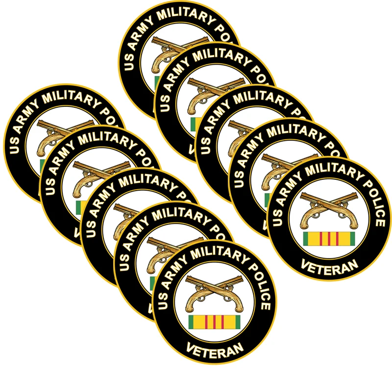 

US Army Military Police Veteran Vinyl Sticker Car Truck Window Decal USA Laptop Motorcycle Helmet Decal