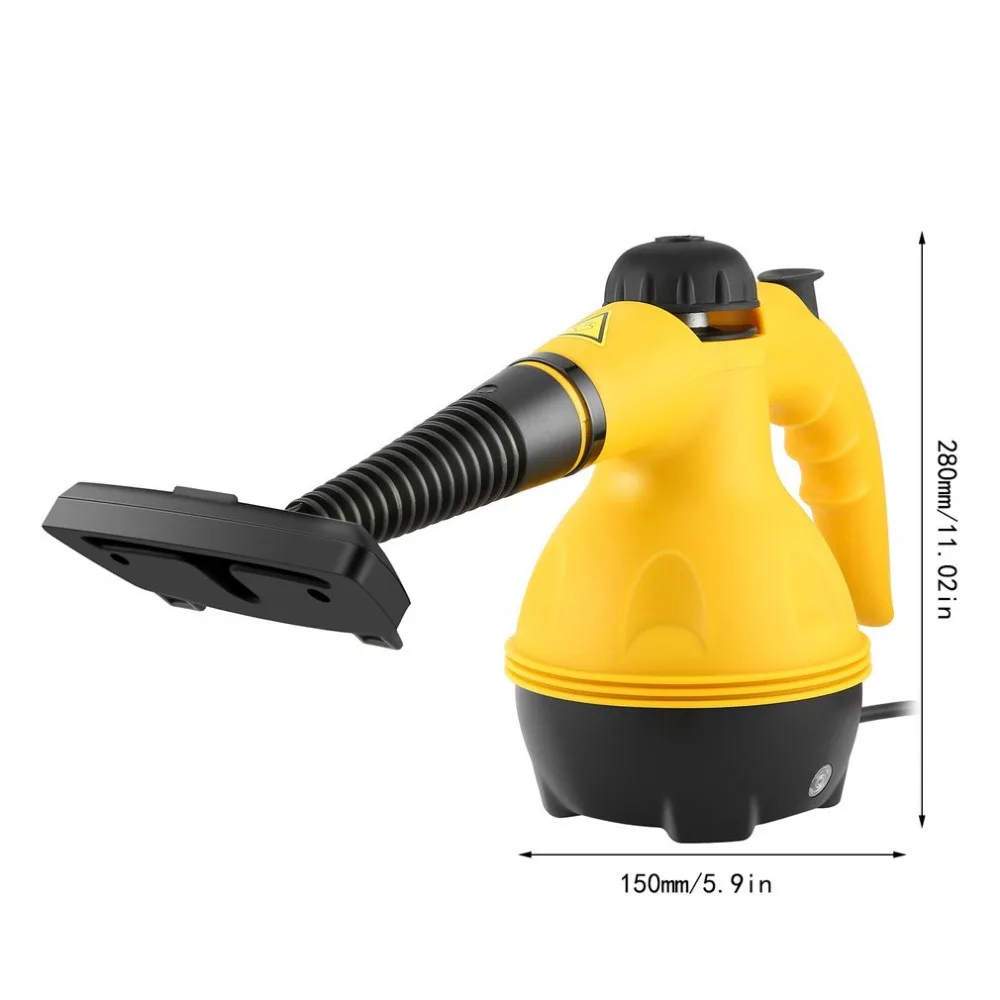 

Electric Steam Cleaner Portable Handheld Steamer Household Home Office Room Cleaning Appliances Attachments Kitchen Brush Tool