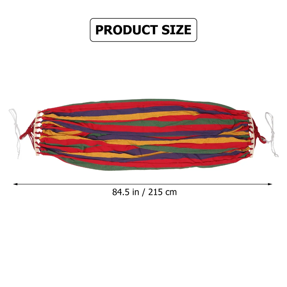 

Anti-Roll Hanging Hammock Patio Garden Yard Hammock Outdoor Camping Supply