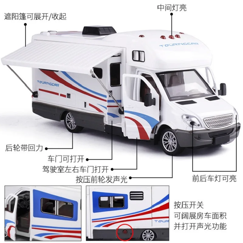 Роскошная модель автомобиля для путешествий автомобильный спринтер автодом