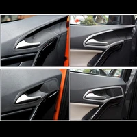 for mg gs 2015 2016 2017 accessories car styling abs chrome car inner door bowl protector frame cover trim sticker