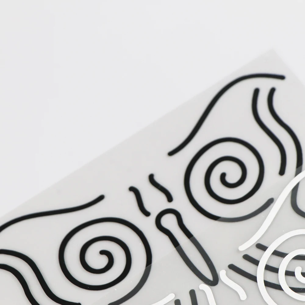 

YOJA 14.29.9CM Vinyl Decal Creative Butterfly Pattern Cartoon Animals Car Stickers Black/Silver 19C-0252