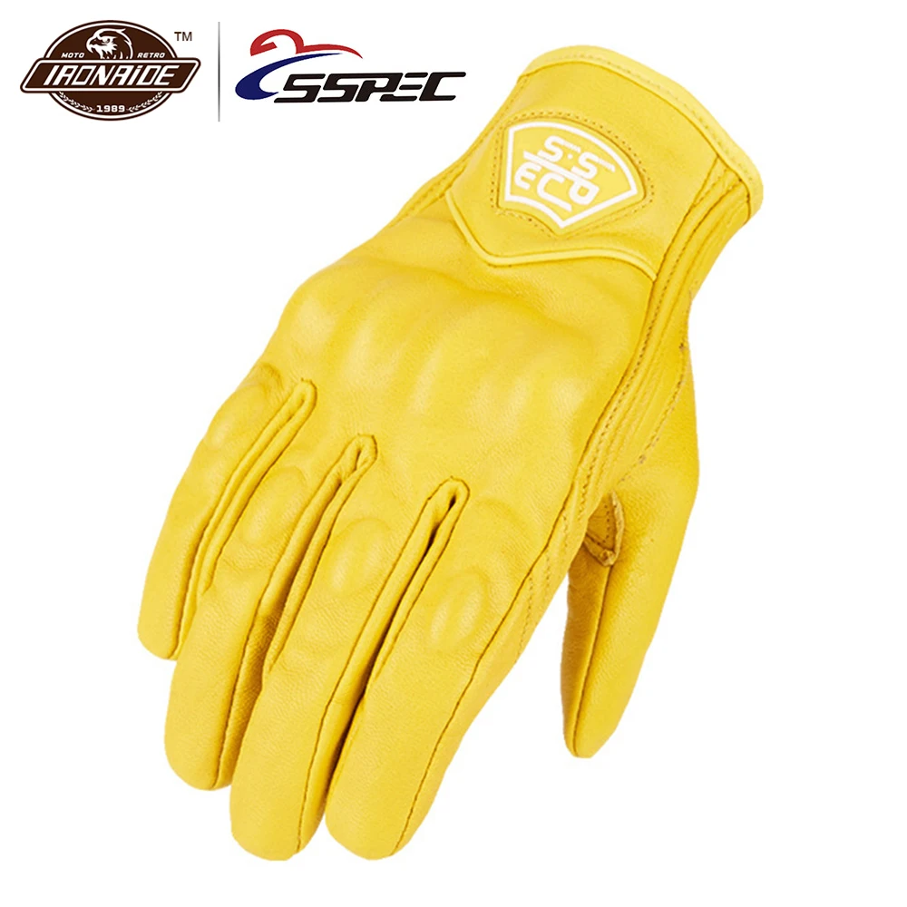 SSPEC полный палец мото перчатки дышащие Мотоциклетные Перчатки Gant Moto Guantes