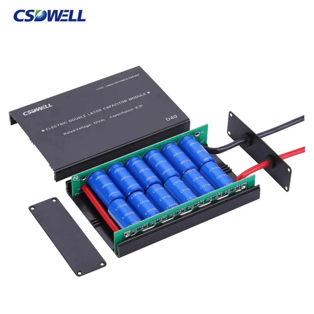 

Ультраконденсаторный модуль D40 24 В 8.3F 12X100F