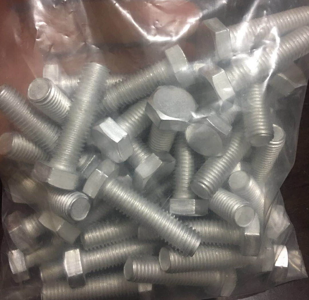 5-100Pcs/Lot Aluminium Alloy M5M6M8M10M12M16 Hexagon Head Bolt Din933 Mountain Bike Antirust Hexagonal Screw | Обустройство дома