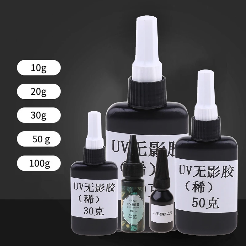 

Hard Clear UV Resin Ultraviolet Curing Sunlight Activated Resin Jewelry Making