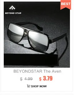 BEYONDSTAR винтажные Мужские поляризационные серебряные зеркальные очки поляризованные Железный человек Tony Stark солнцезащитные очки ретро солнцезащитные очки G2089