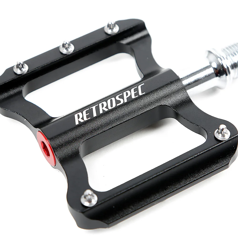 

Bicycle Accessories Road Bike Non-slip Pedal Bicycle Hollow Bearing Pedal Riding Equipment Aluminum Alloy Ultralight Pedal