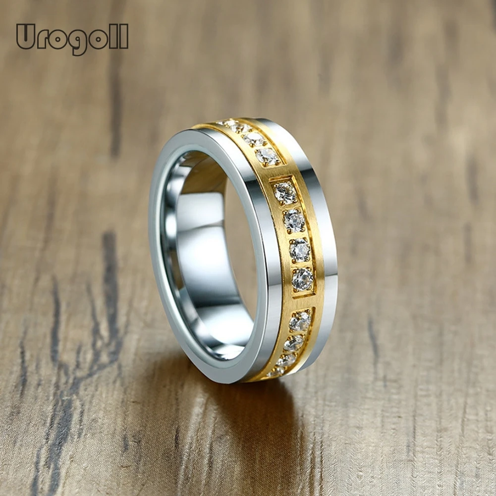 Модные мужские кольца 7 мм карбида вольфрама обручальные для вечерние свадебные