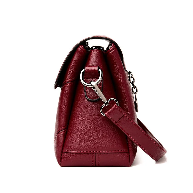 2018 женские сумки мессенджеры Маленькая кожаная сумка через плечо женская