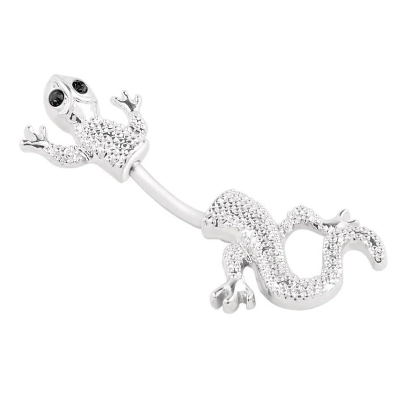 Ювелирные изделия для пирсинга gecko из нержавеющей стали 316L с отверстиями