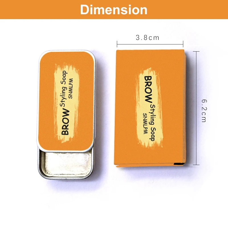 Мыло для формирования бровей стойкое водостойкое гель воск повторного роста
